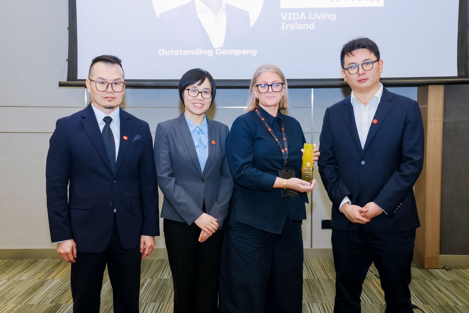 VIDA Living receive award as 'Outstanding Company'